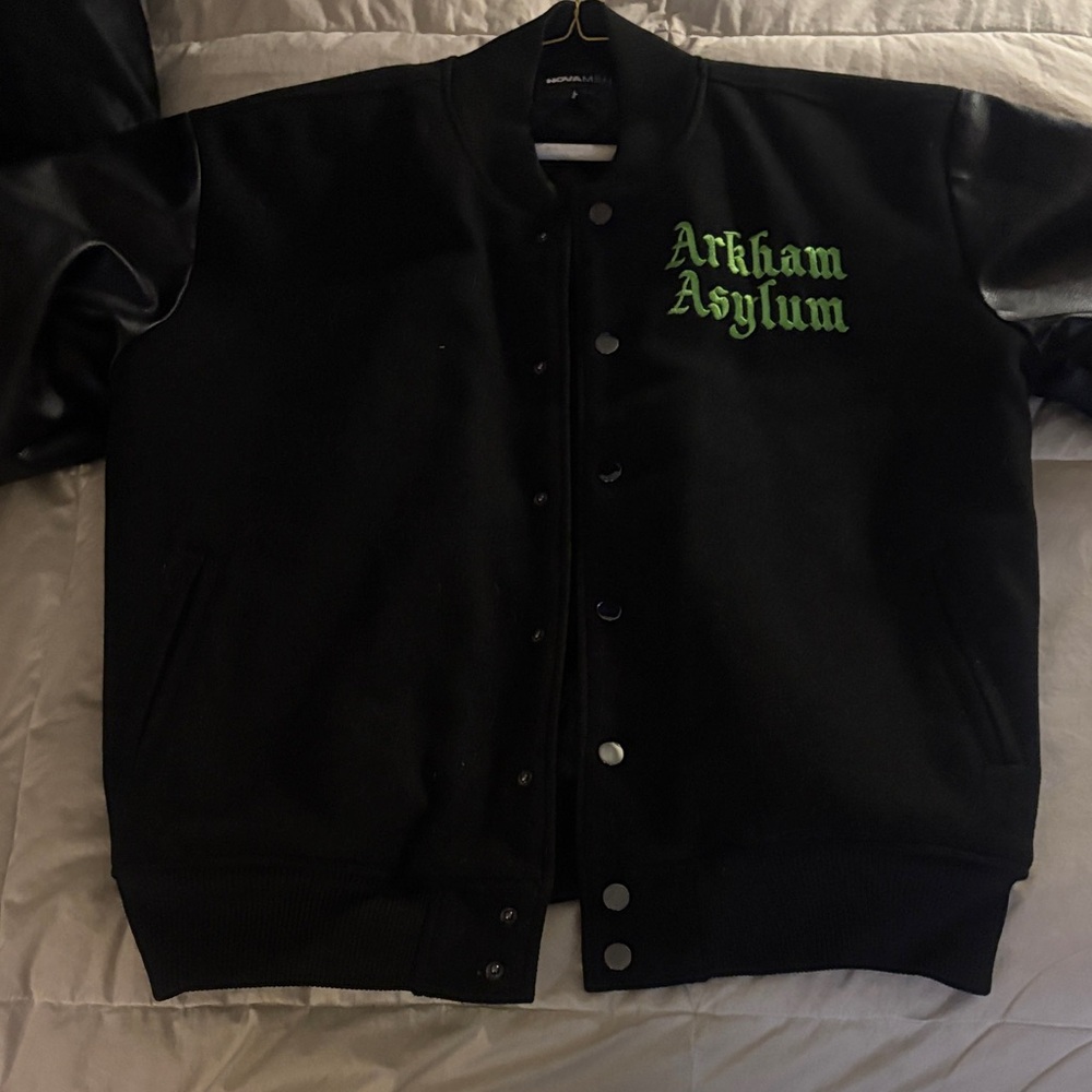 Black Varsity Jacket